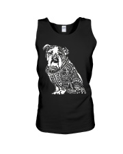Bulldog Pattern 280218 Unisex Tank thumbnail