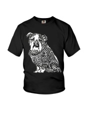 Bulldog Pattern 280218 Youth T-Shirt thumbnail