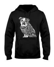 Bulldog Pattern 280218 Hooded Sweatshirt thumbnail