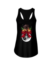 Rottweiler Snowball Ladies Flowy Tank thumbnail