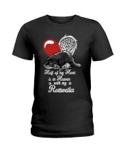 Rottweiler Half Heart 190918 Ladies T-Shirt thumbnail
