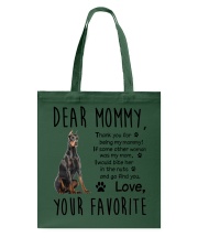 Doberman Pinscher Dear Mommy Mug 2501 Tote Bag thumbnail