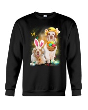 Clumber Spaniel Happy Easter Day 2601 Crewneck Sweatshirt thumbnail