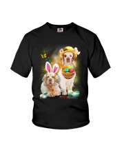 Clumber Spaniel Happy Easter Day 2601 Youth T-Shirt thumbnail