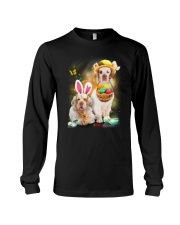 Clumber Spaniel Happy Easter Day 2601 Long Sleeve Tee thumbnail