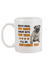 Pug I Will Be Watching 1401 Mug back