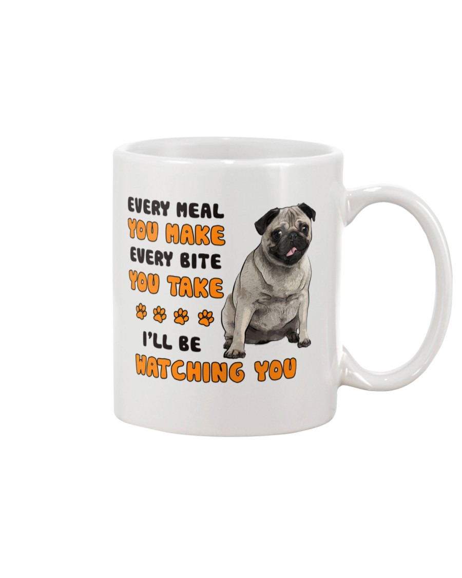 Pug I Will Be Watching 1401 Mug