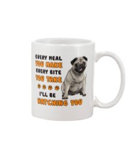 Pug I Will Be Watching 1401 Mug front