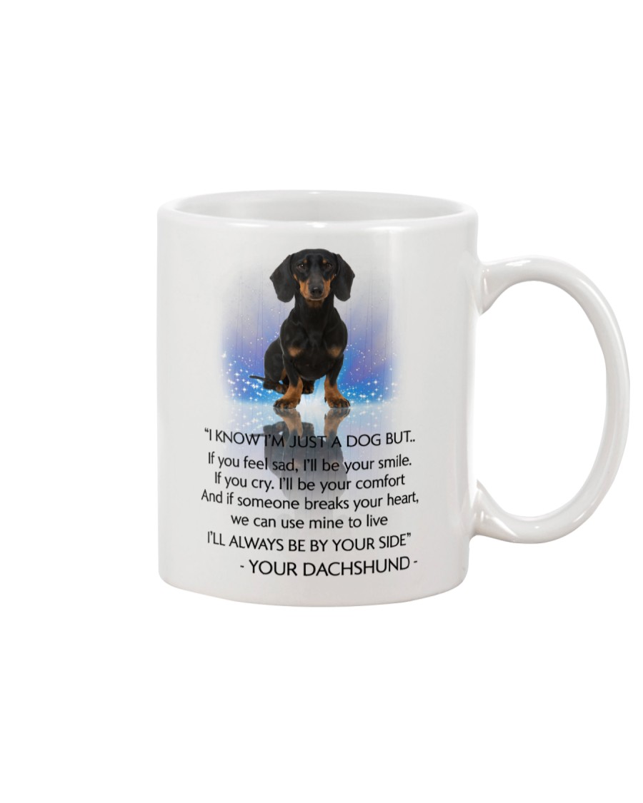Dachshund and heart Mug
