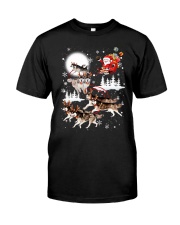 Alaskan Malamute Reindeers 1212 Classic T-Shirt front