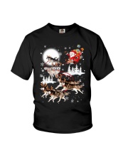 Alaskan Malamute Reindeers 1212 Youth T-Shirt thumbnail