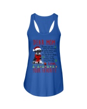 Miniature Schnauzer Mommy Christmas Ladies Flowy Tank thumbnail