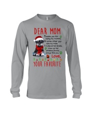 Miniature Schnauzer Mommy Christmas Long Sleeve Tee thumbnail