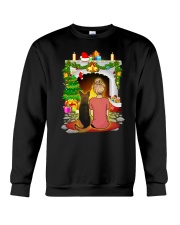 German Shepherd Merry Chritsmas Crewneck Sweatshirt thumbnail