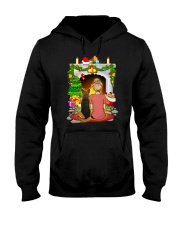 German Shepherd Merry Chritsmas Hooded Sweatshirt thumbnail