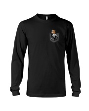 Bulldog Skeleton Pocket 0712 Long Sleeve Tee thumbnail