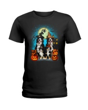 Gaea - Bernese Mountain Dog Halloween - 1608 - 14 Ladies T-Shirt thumbnail