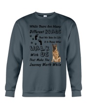 German Shepherd Journey Crewneck Sweatshirt thumbnail