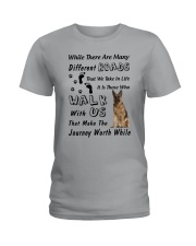 German Shepherd Journey Ladies T-Shirt thumbnail