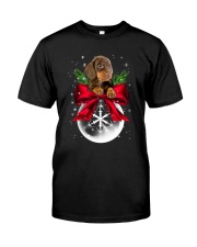 Dachshund Snowball 0210 Classic T-Shirt thumbnail