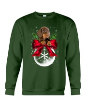 Dachshund Snowball 0210 Crewneck Sweatshirt front