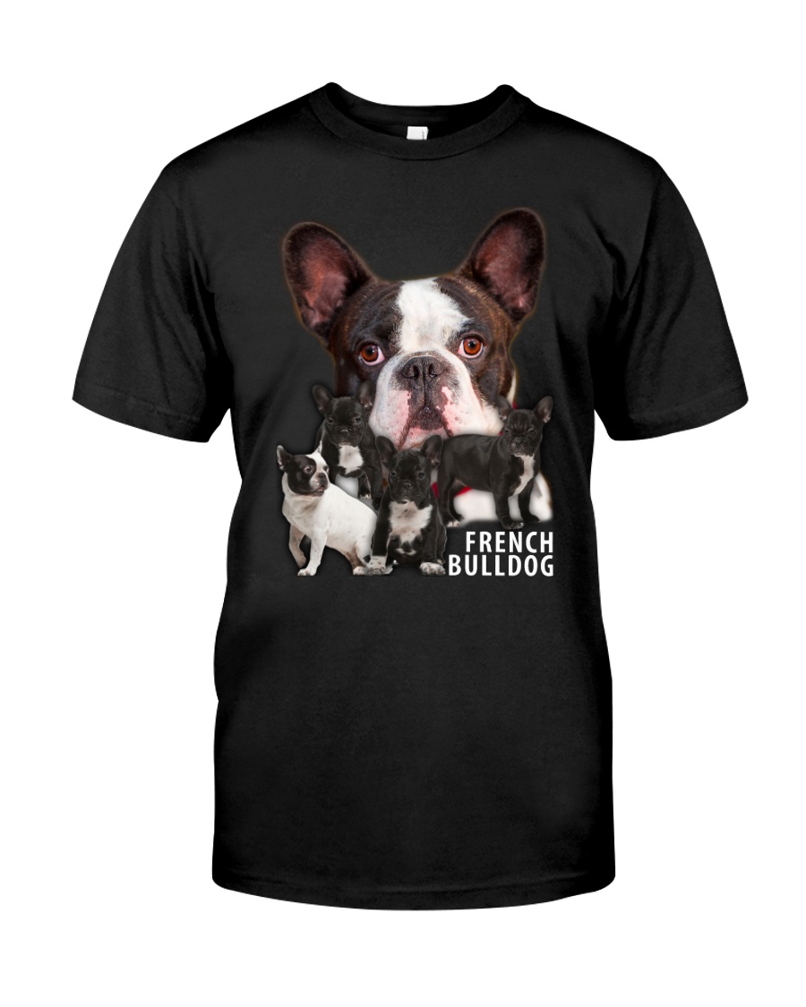 French Bulldog Awesome Family 0701 Classic T-Shirt