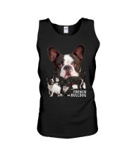 French Bulldog Awesome Family 0701 Unisex Tank thumbnail