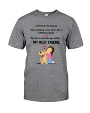 Dog my best friend 0811 Classic T-Shirt thumbnail