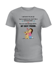 Dog my best friend 0811 Ladies T-Shirt thumbnail