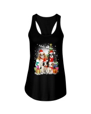 Cavalier King Charles Spaniel Christmas Ladies Flowy Tank thumbnail