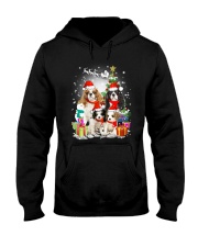 Cavalier King Charles Spaniel Christmas Hooded Sweatshirt front