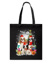 Cavalier King Charles Spaniel Christmas Tote Bag thumbnail