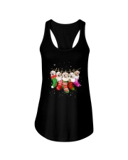 Golden Retriever Puppies Socks 3110 Ladies Flowy Tank thumbnail