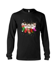 Golden Retriever Puppies Socks 3110 Long Sleeve Tee thumbnail