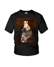 Bulldog Reflection Mug 1412 Youth T-Shirt thumbnail