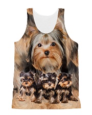 Yorkshire Terrier Awesome All-over Unisex Tank front