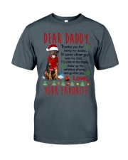 Rottweiler Daddy Christmas Classic T-Shirt thumbnail