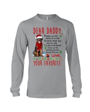 Rottweiler Daddy Christmas Long Sleeve Tee thumbnail
