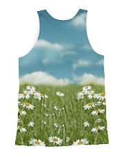 Golden Retriever Be The Flowers All-over Unisex Tank back