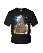 Weimaraner Pine Tree 0310 Youth T-Shirt thumbnail