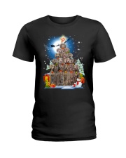 Weimaraner Pine Tree 0310 Ladies T-Shirt thumbnail