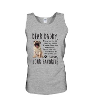 Pug Dear Daddy 1801 Unisex Tank thumbnail