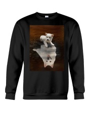 American Eskimo Dog Believe Crewneck Sweatshirt thumbnail