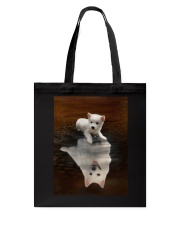 American Eskimo Dog Believe Tote Bag thumbnail