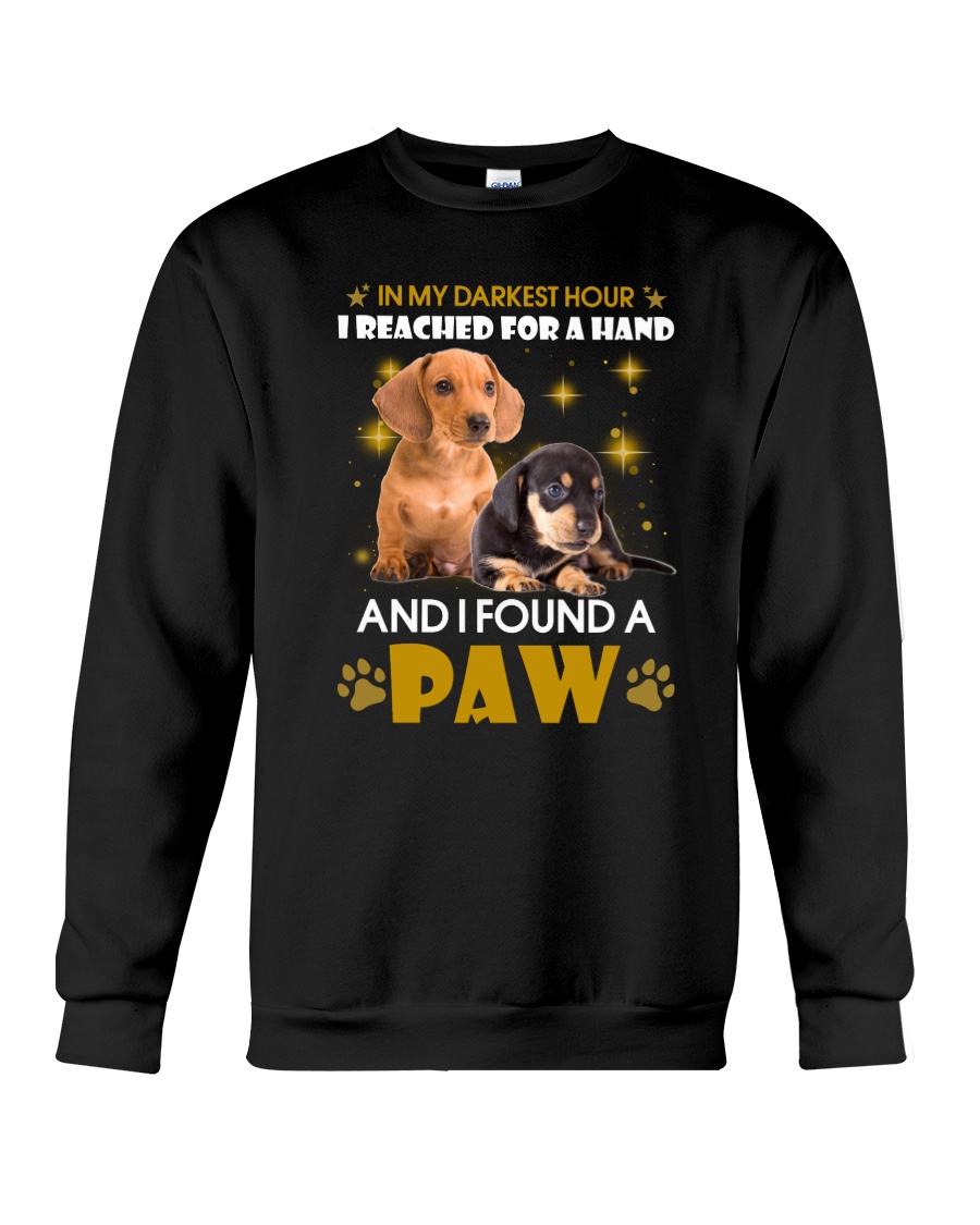 Dachshund paw Crewneck Sweatshirt