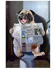 Pug Newspapers Poster 0501 11x17 Poster front
