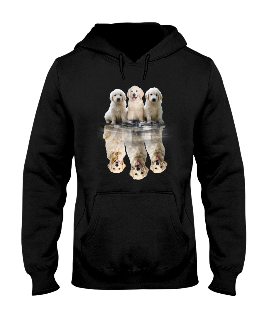 Golden Retriever Dreaming 0110 Hooded Sweatshirt