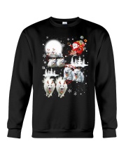 EROS American Eskimo Dog Reindeers Crewneck Sweatshirt thumbnail
