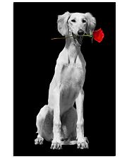 Saluki Rose Poster 3001 11x17 Poster front