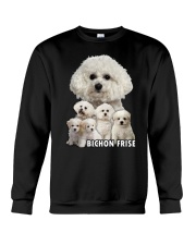 Bichon Frise Awesome Family 0501 Crewneck Sweatshirt thumbnail